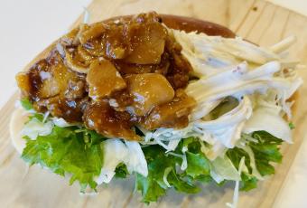 白神酵母の照り焼きチキン